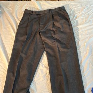 Brooks brothers charcoal dress pants waist size 35